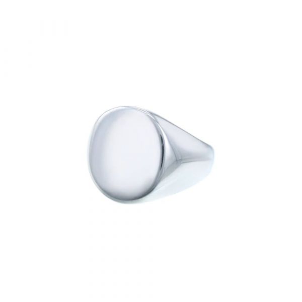 AZE JEWELS | Ring Signet - Inox Maat 20